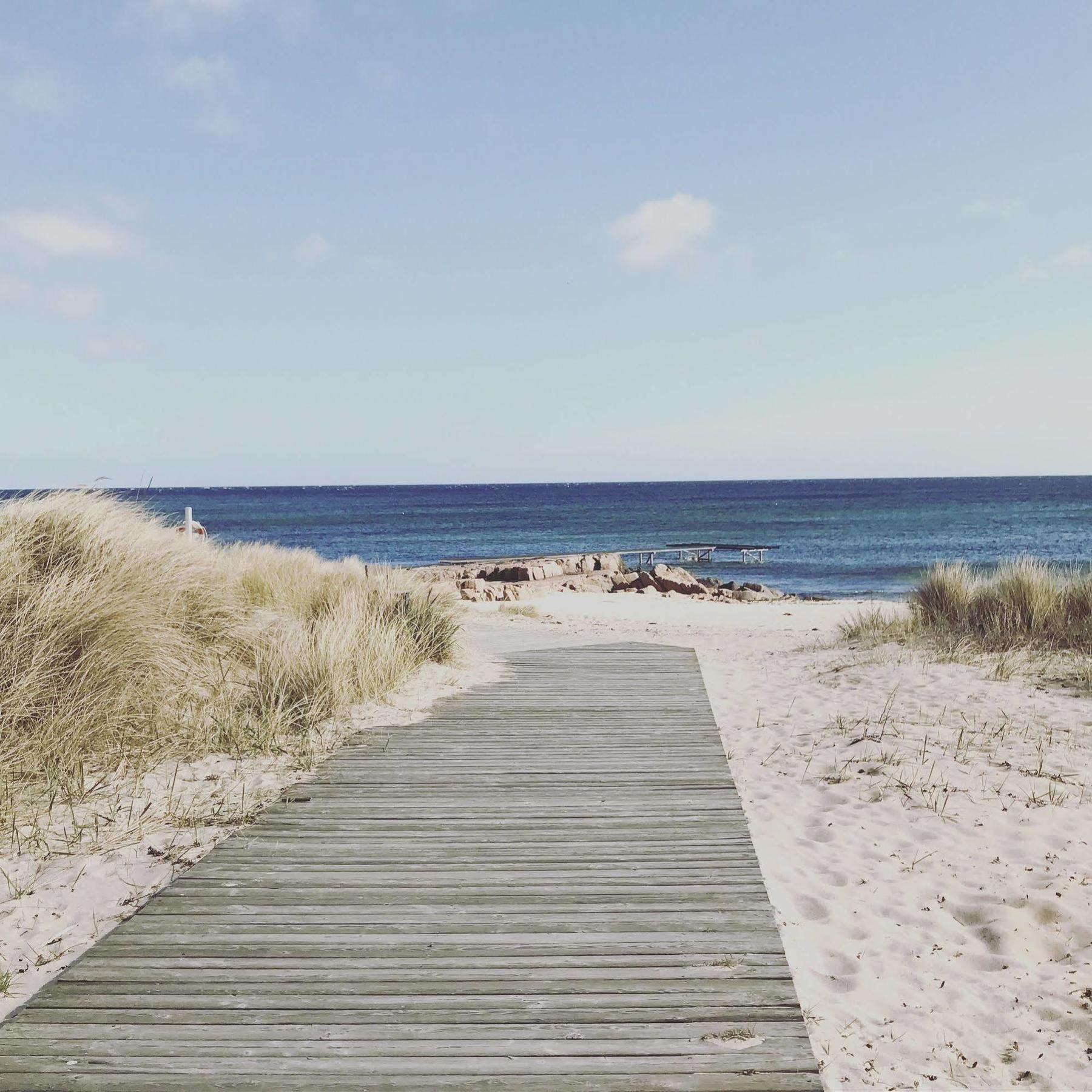 Strandhotellet Allinge-Sandvig Exterior foto